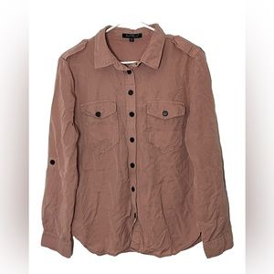 Velvet Heart Women’s Dusty Rose Long Sleeve Blouse M